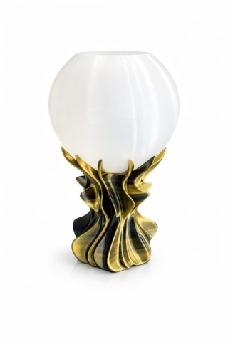 Designerska Lampa 3D ORB w kolorze Magic Silk Mistic Tiger