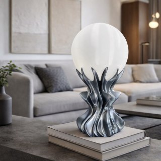Designerska Lampa 3D ORB w kolorze Moon