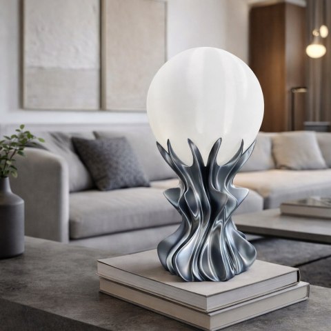 Designerska Lampa 3D ORB w kolorze Moon
