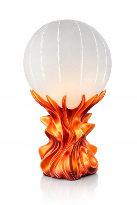 Designerska Lampa 3D ORB w kolorze Rainbow Silk Fire