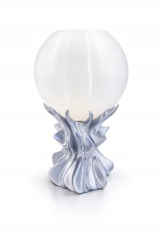 Designerska Lampa 3D ORB w kolorze Rainbow Silk Silver