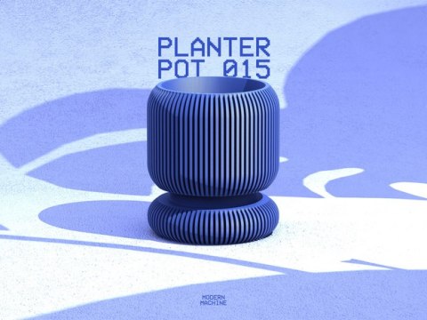 Doniczka 3D Planter Pot 015 - na zamówienie, indywidualna wycena
