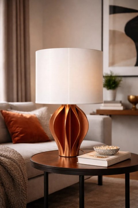 Lampa Akani Copper - elegancja w miedzianym połysku