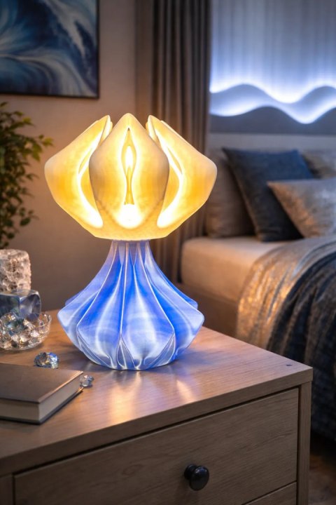 Lampa stołowa Druktronic Glacielle Aura Frozen