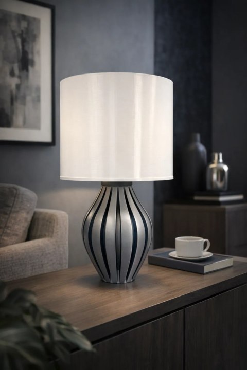 Lampa stołowa Druktronic Lumirivo Grey