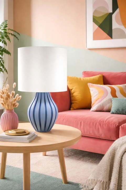 Lampa stołowa Druktronic Lumirivo Nordic Blue