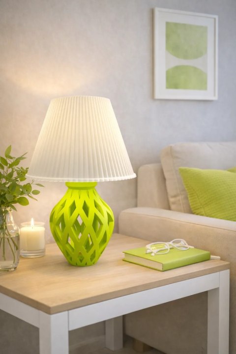 Lampa stołowa Druktronic Neovira Grid Green