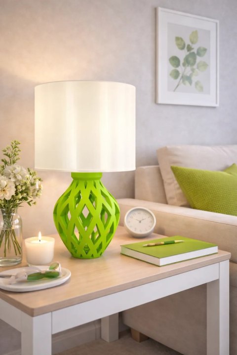 Lampa stołowa Druktronic Neovira Grid Green