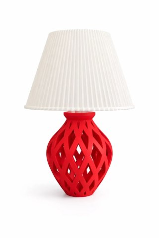 Lampa stołowa Druktronic Neovira Grid Karmin Red