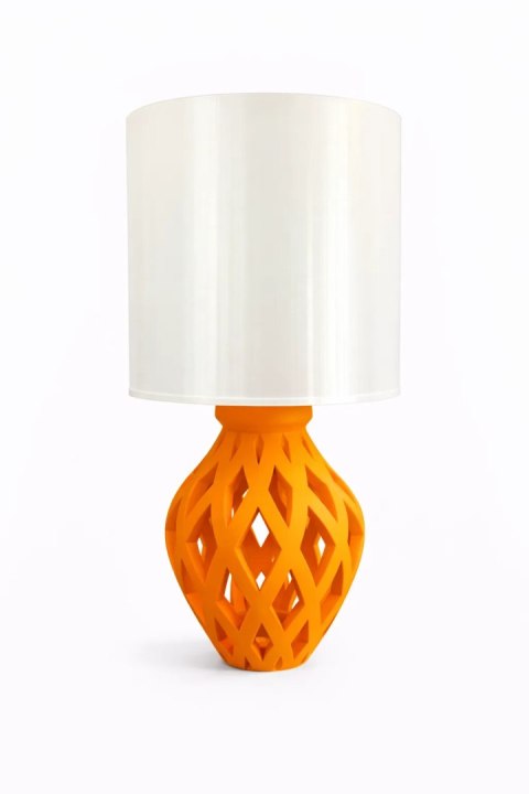 Lampa stołowa Druktronic Neovira Grid Orange