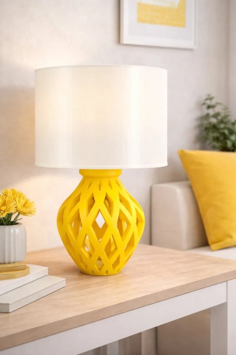 Lampa stołowa Druktronic Neovira Grid Yellow