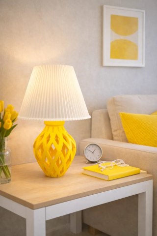 Lampa stołowa Druktronic Neovira Grid Yellow