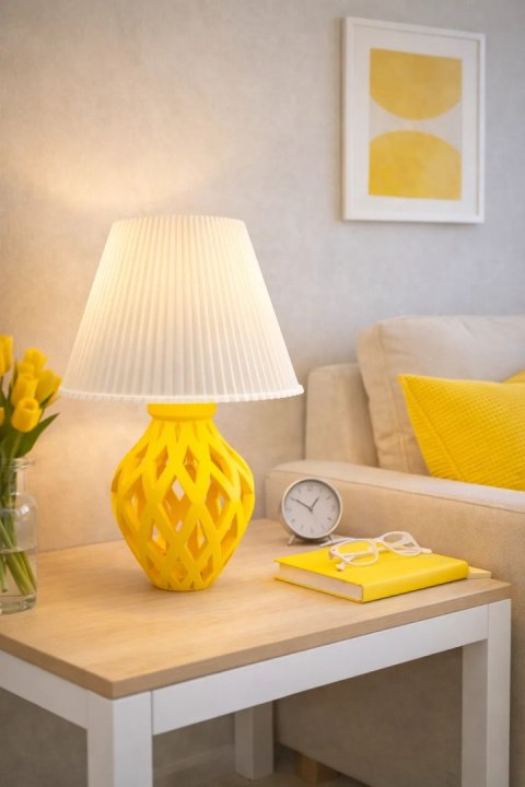 Lampa stołowa Druktronic Neovira Grid Yellow