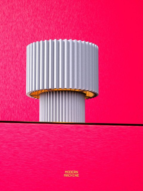 Mini lampa LED 008 - 3 barwy światła i regulacja jasności