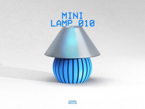 Mini lampa LED 010 - 3 barwy światła i regulacja jasności
