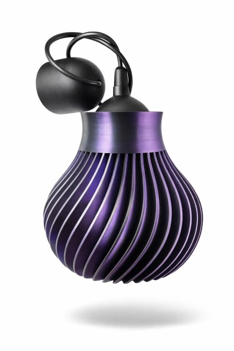 Nowoczesna oprawa oświetleniowa fioletowo-czarna model 3D-PLA2002MAGICVB