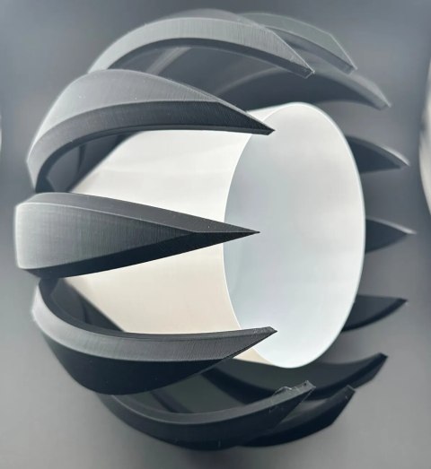 Nowoczesna oprawa oświetleniowa z druku 3D model 3D-PLA1001BLACK