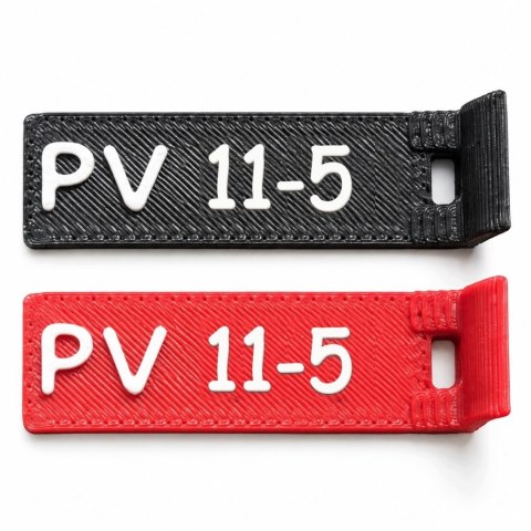 Oznaczniki PV 11 - numery 1-12 - ASA, komplet 20 szt.