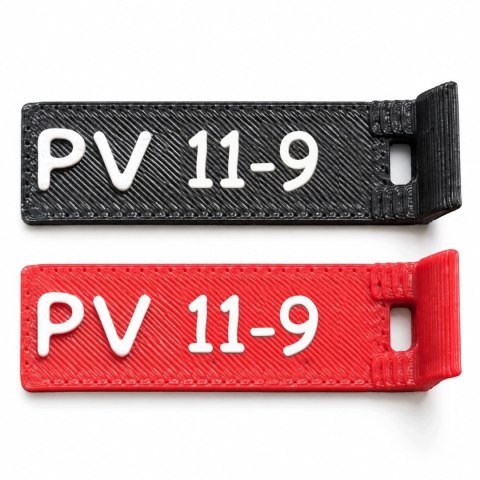 Oznaczniki PV 11 - numery 1-12 - ASA, komplet 20 szt.