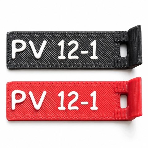 Oznaczniki PV 12 - numery 1-12 - ASA, komplet 20 szt.