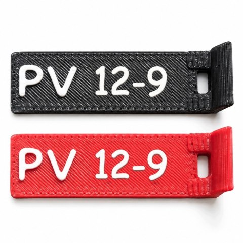 Oznaczniki PV 12 - numery 1-12 - ASA, komplet 20 szt.
