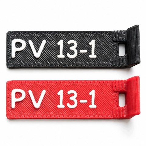 Oznaczniki PV 13 - numery 1-12 - ASA, komplet 20 szt.