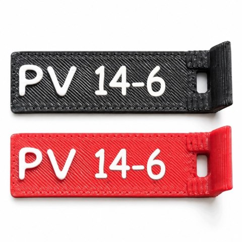 Oznaczniki PV 14 - numery 1-12 - ASA, komplet 20 szt.