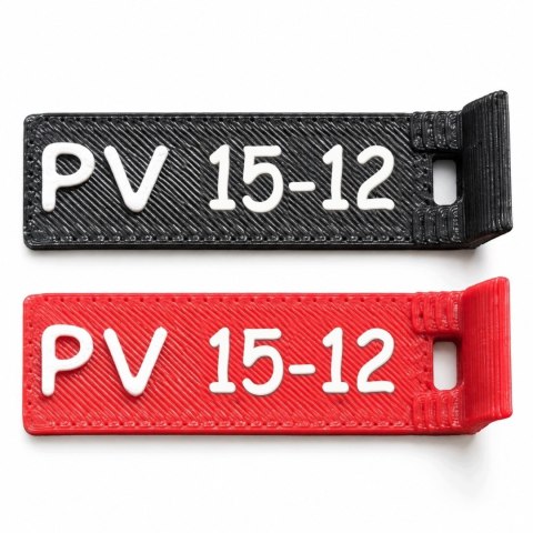 Oznaczniki PV 15 - numery 1-12 - ASA, komplet 20 szt.