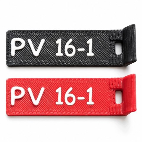 Oznaczniki PV 16 - numery 1-12 - ASA, komplet 20 szt.