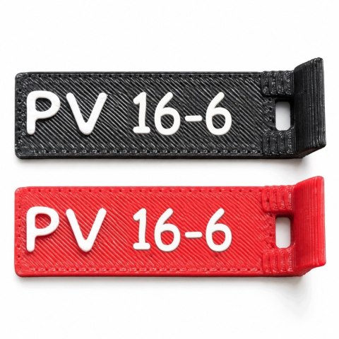 Oznaczniki PV 16 - numery 1-12 - ASA, komplet 20 szt.