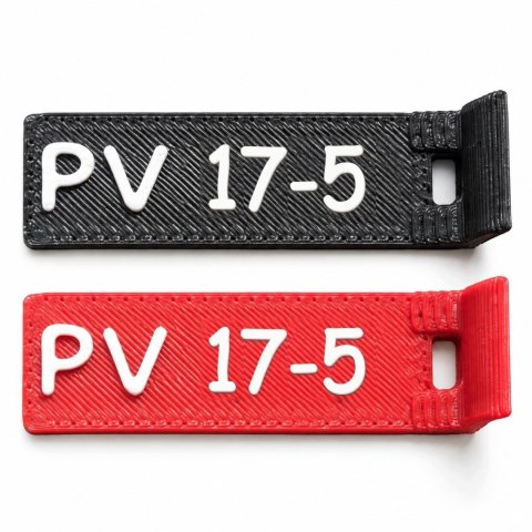 Oznaczniki PV 17 - numery 1-12 - ASA, komplet 20 szt.