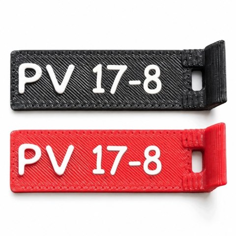 Oznaczniki PV 17 - numery 1-12 - ASA, komplet 20 szt.