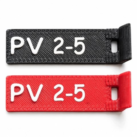 Oznaczniki PV 2 - numery 1-12 - ASA, komplet 20 szt.