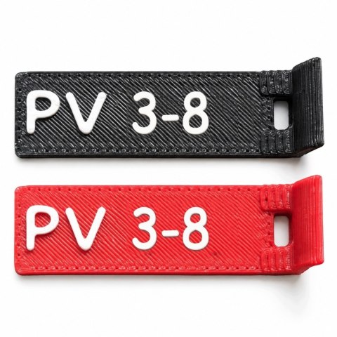 Oznaczniki PV 3 - numery 1-12 - ASA, komplet 20 szt.