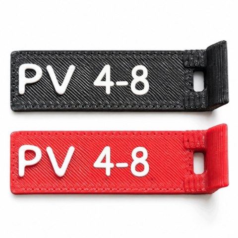 Oznaczniki PV 4 - numery 1-12 - ASA, komplet 20 szt.