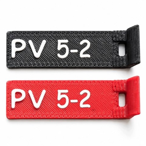 Oznaczniki PV 5 - numery 1-12 - ASA, komplet 20 szt.