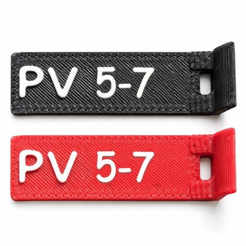 Oznaczniki PV 5 - numery 1-12 - ASA, komplet 20 szt.
