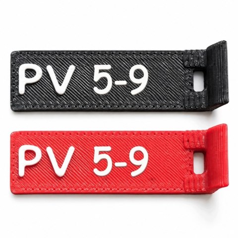Oznaczniki PV 5 - numery 1-12 - ASA, komplet 20 szt.