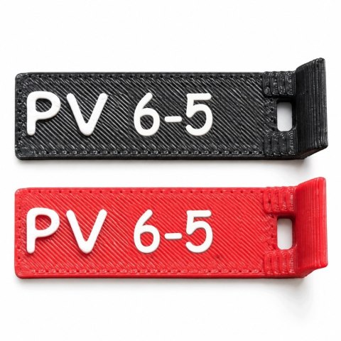 Oznaczniki PV 6 - numery 1-12 - ASA, komplet 20 szt.