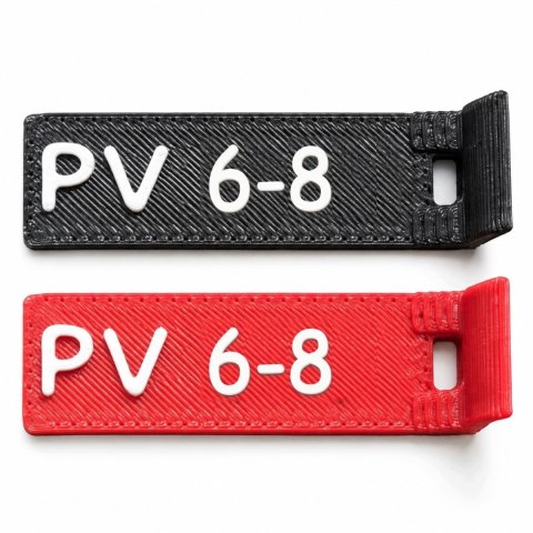 Oznaczniki PV 6 - numery 1-12 - ASA, komplet 20 szt.
