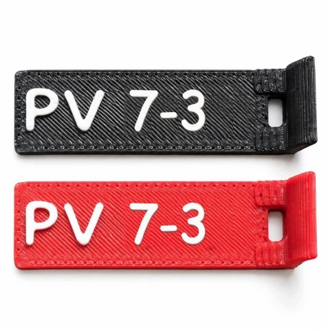 Oznaczniki PV 7 - numery 1-12 - ASA, komplet 20 szt.