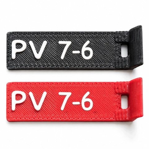 Oznaczniki PV 7 - numery 1-12 - ASA, komplet 20 szt.