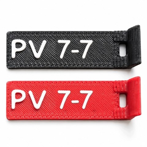 Oznaczniki PV 7 - numery 1-12 - ASA, komplet 20 szt.
