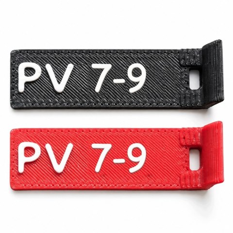 Oznaczniki PV 7 - numery 1-12 - ASA, komplet 20 szt.