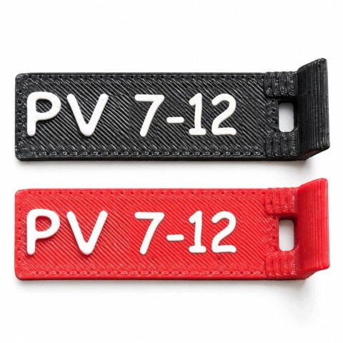 Oznaczniki PV 7 - numery 1-12 - ASA, komplet 20 szt.