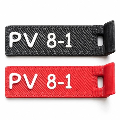 Oznaczniki PV 8 - numery 1-12 - ASA, komplet 20 szt.