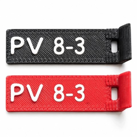 Oznaczniki PV 8 - numery 1-12 - ASA, komplet 20 szt.
