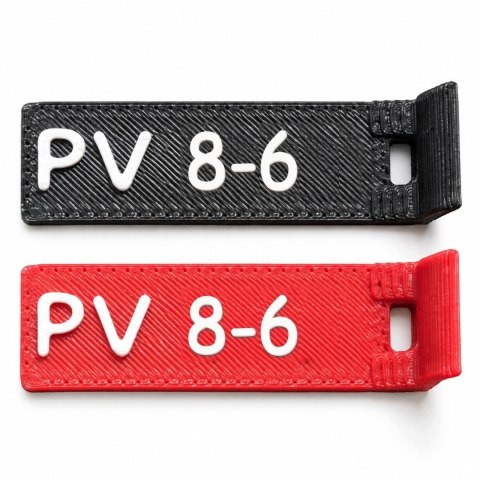 Oznaczniki PV 8 - numery 1-12 - ASA, komplet 20 szt.