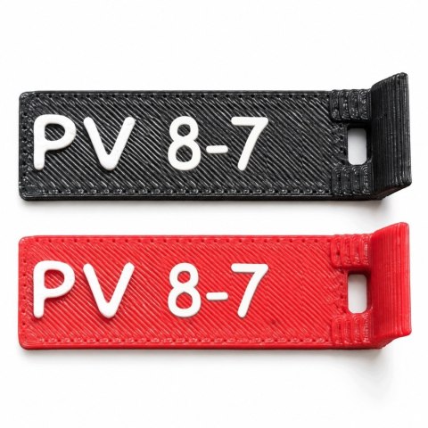 Oznaczniki PV 8 - numery 1-12 - ASA, komplet 20 szt.