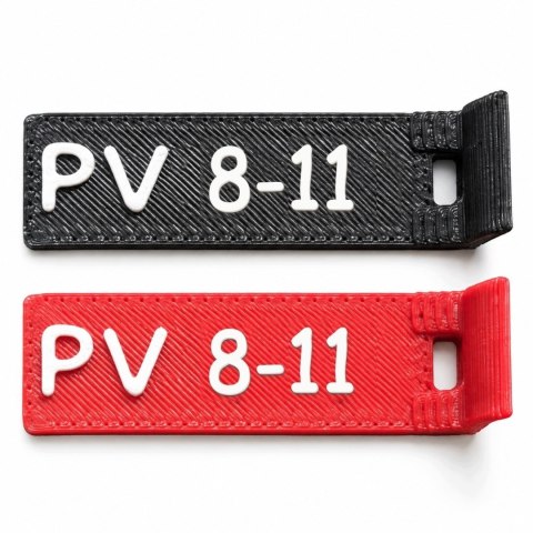 Oznaczniki PV 8 - numery 1-12 - ASA, komplet 20 szt.